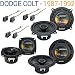 Dodge Colt 1987-1992 Factory Speaker Upgrade Harmony R5 R4 R65 Package New RS.16849.00