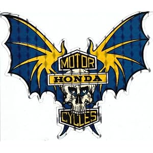 Honda Motorcycles ~ Honda Sticker ~ Rare Authentic Sticker ~ Approx 8.75