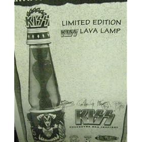 Kiss Limited Edition Collector's Lava Lamp by Lyon