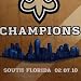 New Orleans Saints Super Bowl XLIV Champions 30x60 Beach Towel image 1