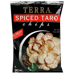 Terra Spiced Taro Chips, 6-Ounce Bags (Pack of 12)