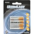 Ultralast AAA Alkaline Battery Retail Pack - 4 Pack