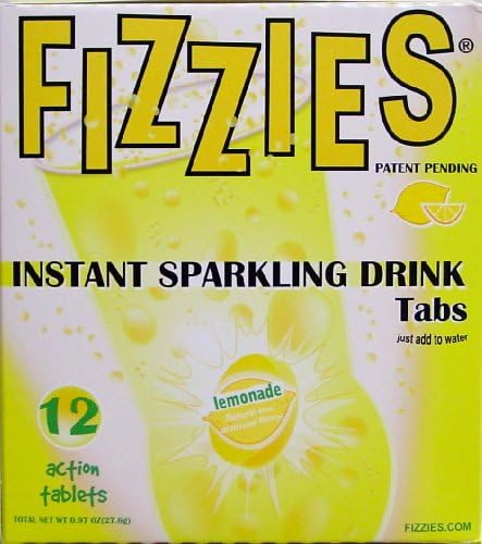 Lemonade FIZZIES Sparkling Drink Tabs, 1 box (12 tabs)