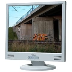 Fujitsu  B19-1 48,3 cm (19 Zoll) TFT-Monitor wei�/beige