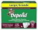 Depend Overnite Large brief Thrifty Pack, 36 Count