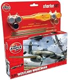 from Hornby Hobbies Ltd Airfix A50096 1:72 Scale Westland Whirlwind WWII Aircraft Gift Set inc Paints Glue and Brushes Model A50096