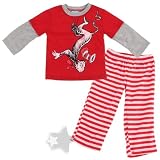 Red Cat in the Hat Pajamas for Babies and Toddlers