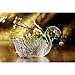 CRYSTAL GIFTWARE SWAN CENTERPIECE BOWL