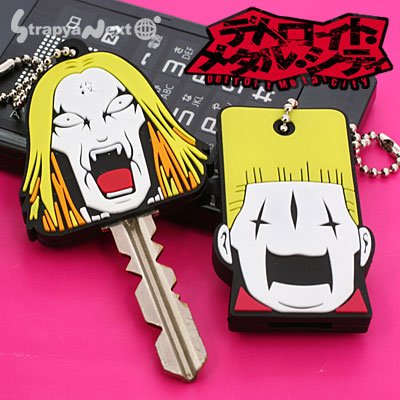 ☆デトロイト・メタル・シティ☆ボールチェーン付キーカバー2個セット(クラウザー＆カミュ)