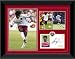 Laryea Kingston Framed 16x12 (406x305mm) Player Profile, Heart of Midlothian FC.