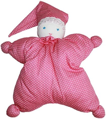 Waldorf Doll - Handmade First Soft Doll For Baby - Pink Rose