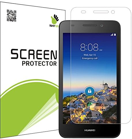 [5 Pack] Saver Hand - High Definition Clear Screen Protector for Huawei SnapTo