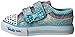 Skechers Kids Shuffles Bow Buddies Light-Up Sneaker (Toddler/Little Kid),Turquoise/Lavender,10 M US Toddler