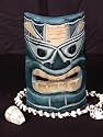 CARVED POLYNESIAN TIKI MASK 8" - OCEANIC ART