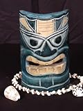 CARVED POLYNESIAN TIKI MASK 8 - OCEANIC ART