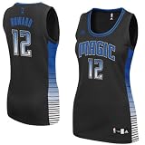 NBA adidas Dwight Howard Orlando Magic Women's Vibe Swingman Jersey - Black (Small)