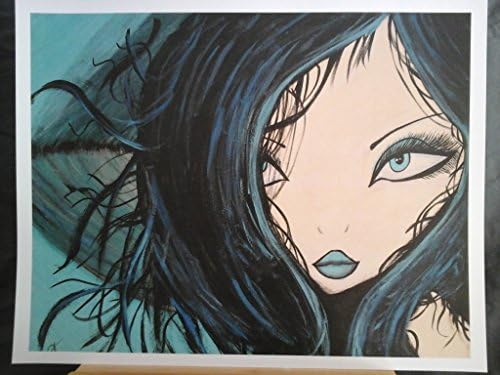 Signed LIMITED EDITION PRINTS 15.5x12. Print made from my Original Painting My Mermaid. Done beautifully on uncoated paperstock.