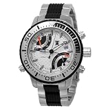 TX Men's T3C408 550 World Time Sport Stainless Steel Watch