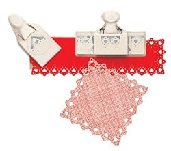 Martha Stewart Crafts Punch Around the Page, Large Vintage Heart Lace Set