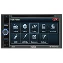 Clarion NX409 6.5-Inch Double-DIN Mulitmedia Station with Touch Panel Control, USB, and Built-In Navigation System