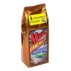 Maui Pancake Company Pineapple Coconut Pancake Mix, 16-Ounces (Pack of 4)