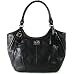 Coach Madison Leather Abigail Satchel Bag Purse Tote 18612 Black