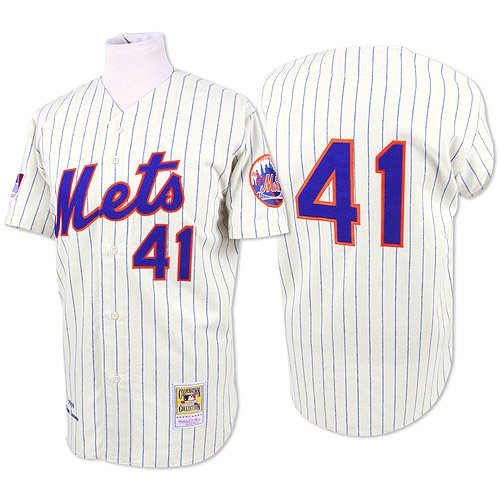 New York Mets Authentic 1969 Tom Seaver Home Jersey By Mitchell & Ness 48