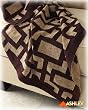 Labyrinth Ivory Coast Chenille Sofa Throw Blanket By Ashley Furniture