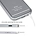 iPhone 6 Case, iPhone 6S Case, TedGem® Reinforced Frame Durable Scratch-Resistant Shock-Absorption TPU Bumper Protection Light Clear Back Cover Case for Apple iPhone 6/6S 4.7 Inch, Black and Grey