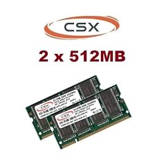 CSX 1GB 2 x 512MB 333MHZ Notebook PC-333 Speicher Ram PC-2700 PC 333 f�r Laptops DDR1 DDR-Ram
