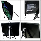 LED Writing on Board, LED Menu Boards Sign, LED Chalkboard - 23 x 18 Includes Display Easel