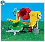 Cement Mixer with Wheelbarrow