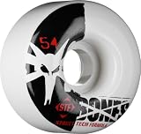 Bones STF Stree Tech Formula Skateboard Wheels (Standard, 54mm, Set of 4)