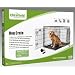 EliteField 42" 2-Door Folding Dog Crate 42" Long X 28" Wide X 30" High