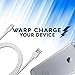 iPhone 6s Charger for Wall Plug (Single 3 Feet) for iPhone SE / 6s Plus / 6 Plus / 6s / 6 - [2 Pieces] [3ft] USB Sync and Charge