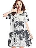 【TPGROWIN】 マタニティ ウェア ワンピース ドレス チュニック カジュアル 出産 産前 産後 外出着 妊婦服 クラシカル Aライン 全3色 (M, ブラック)