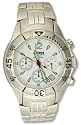Jeep JP64/A Gents Chronograph Stainless Steel Bracelet Watch with White Dial