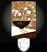 Asian Cherry Blossoms Decorative Night Light