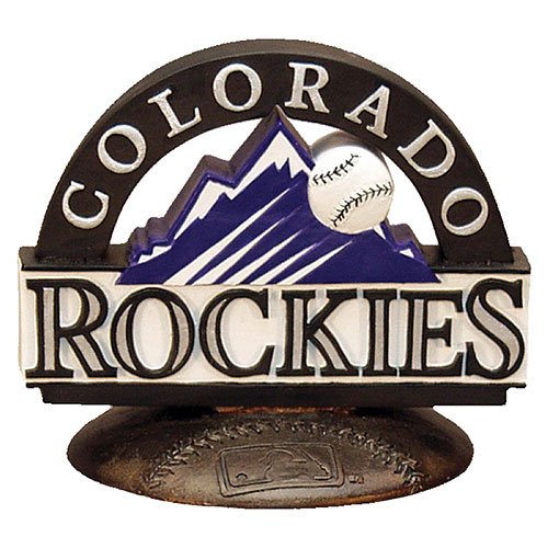 Buy Memory Company Colorado Rockies Resin Team Logo by MLB The Memory Company