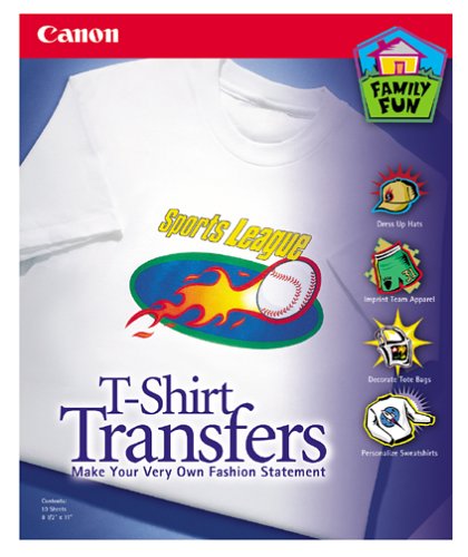 Office Product: Canon Office Products Tr 101 T Shirt Transfer Paper For Bjc 4550 100 Sheets 11 X17