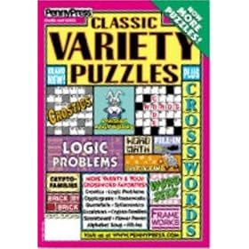 Classic Variety Puzzles Plus Crosswords by