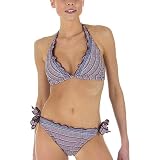 Mossimo Black: Gingham Swimwear with Embroidery
