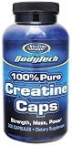 BodyTech - Creatine Monohydrate, 100% Pure, 2250 mg, 300 capsules
