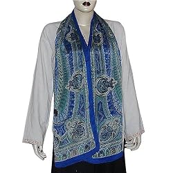Neck Scarf Silk Crepe Casual Accessories 20 X 68 inches(rsrf083)