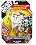 Star Wars Transformers Luke Skywalker / Snowspeeder