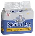 Iris 301571 Neat 'n Dry Dog-Training Pads, 17-1/2 by 23-1/2 inches, 50 Count