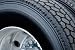 Truck Wheel - 72"W x 48"H - Peel and Stick Wall Decal by Wallmonkeys
