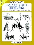 Ready-to-Use Cowboy and Western Illustrations: 99 Different Copyright-Free Designs Printed One Side