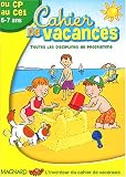 Cahier de vacances du CP au CE1