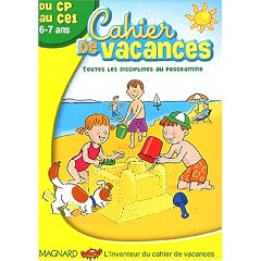 Cahier de vacances du CP au CE1